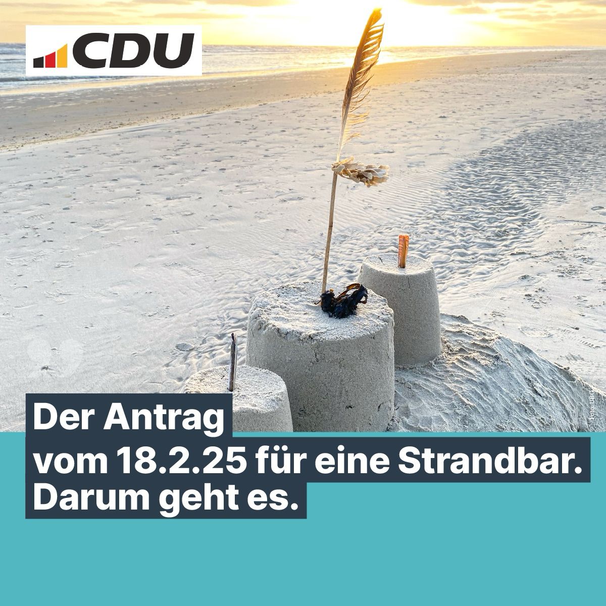 Eine Strandbar für Langeoog